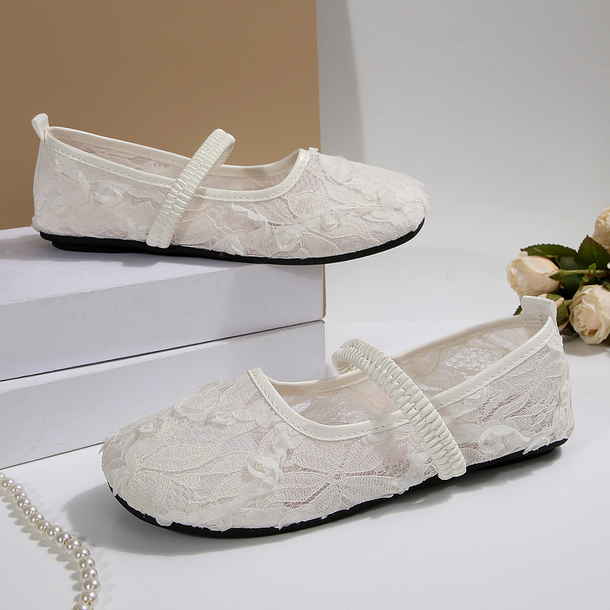 Round Toe Flats Slip-Ons