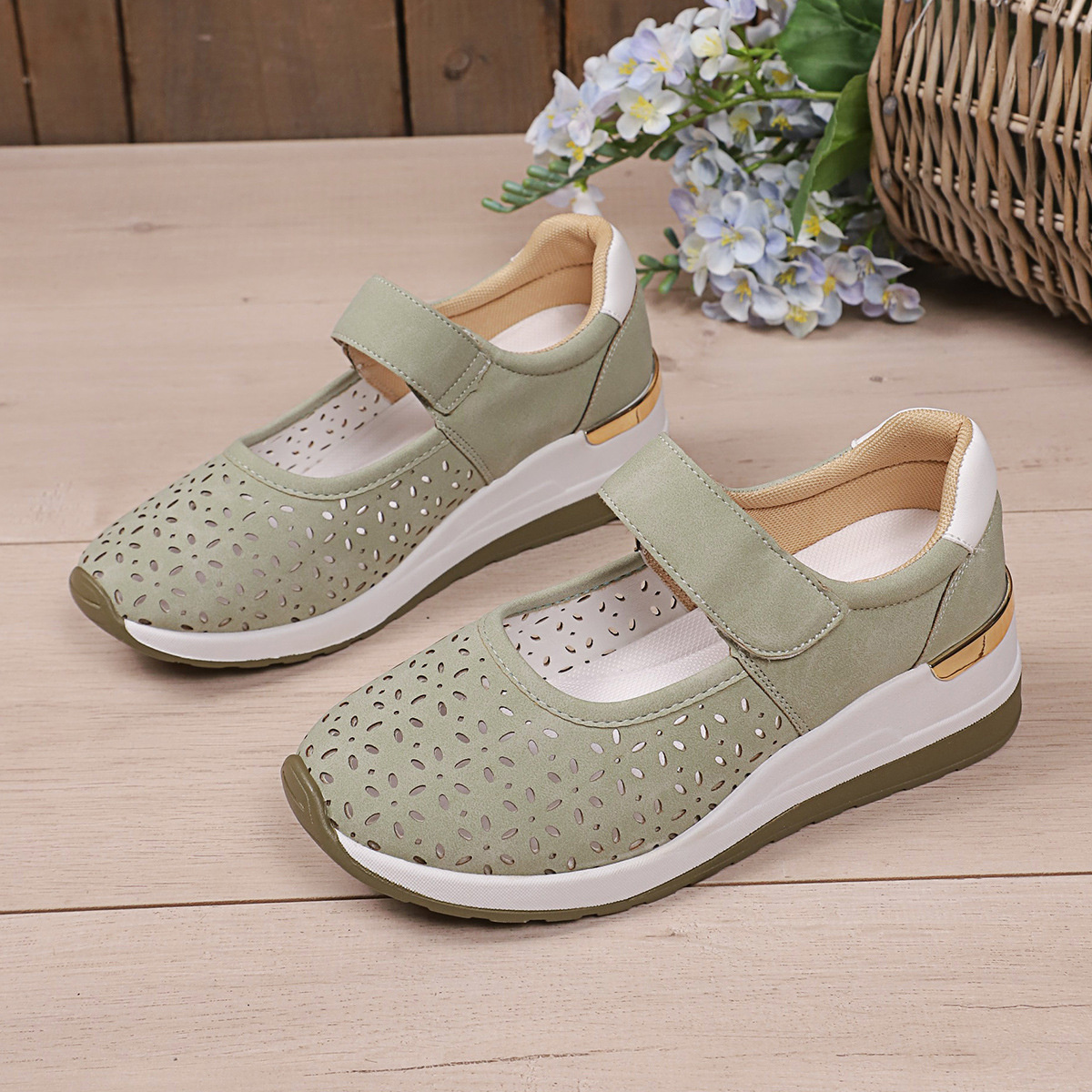 Breathable Wedge Sandals