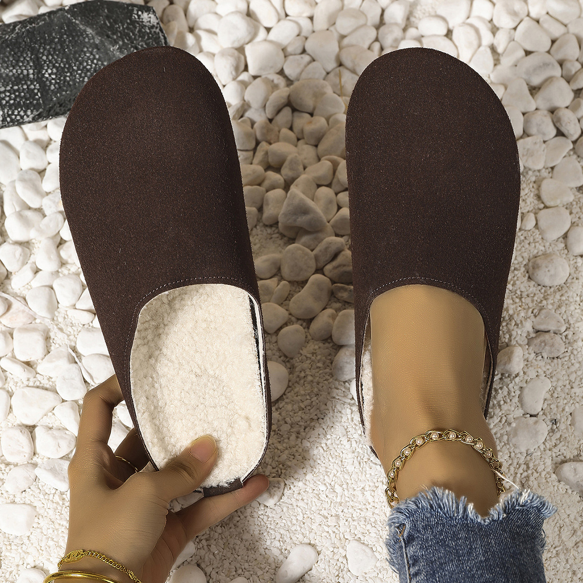 Round Toe Flats Slippers