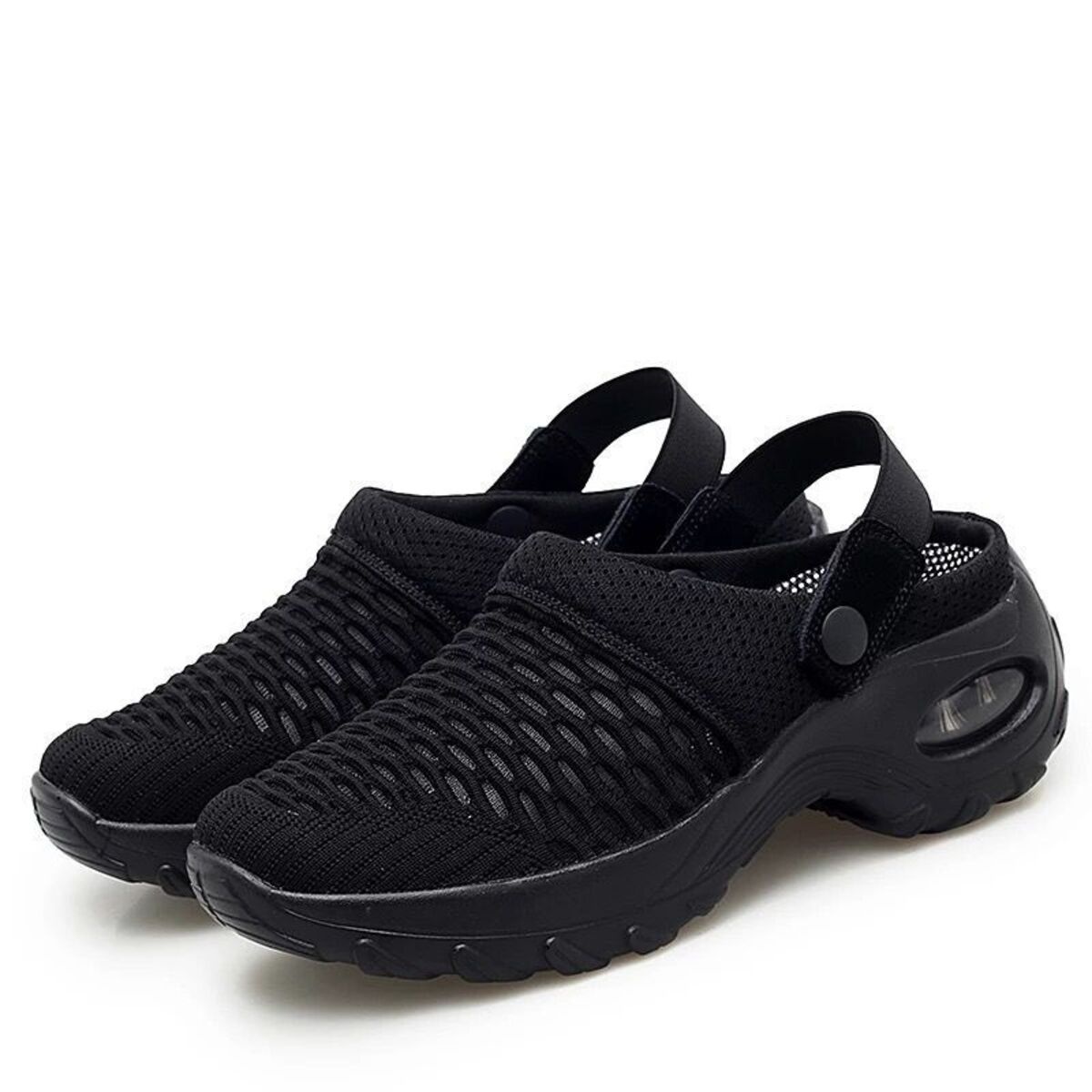 Breathable Mesh Wedge Sandals