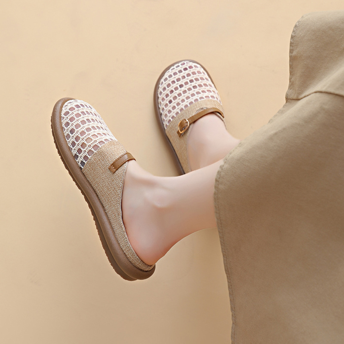 Breathable Woven Sandals