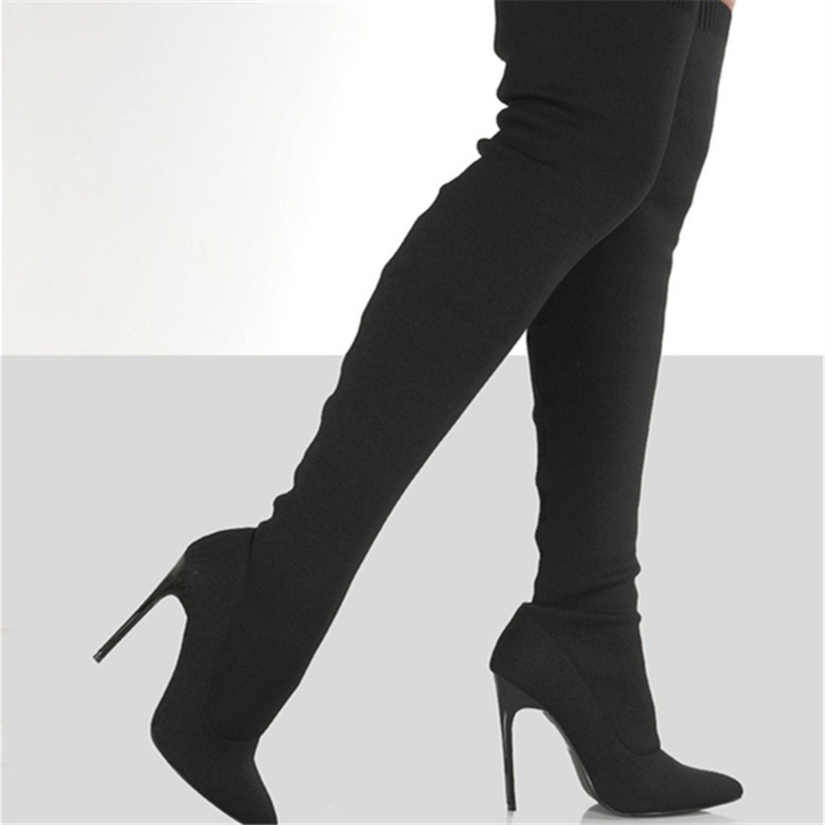 Point Toe Stiletto Boots