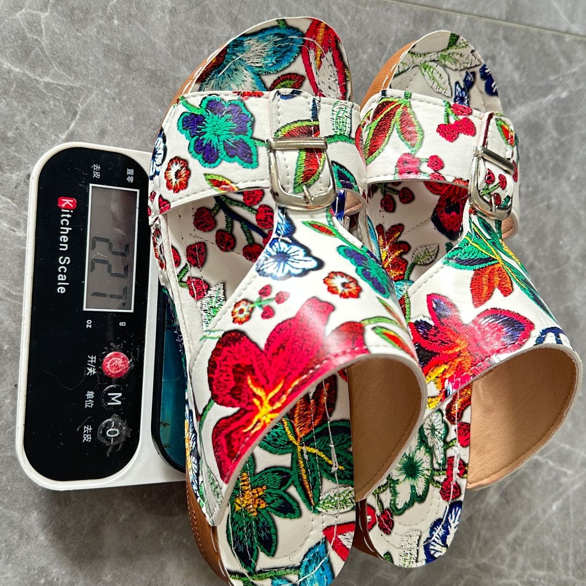 Buckle Decor Open Toe Sandals