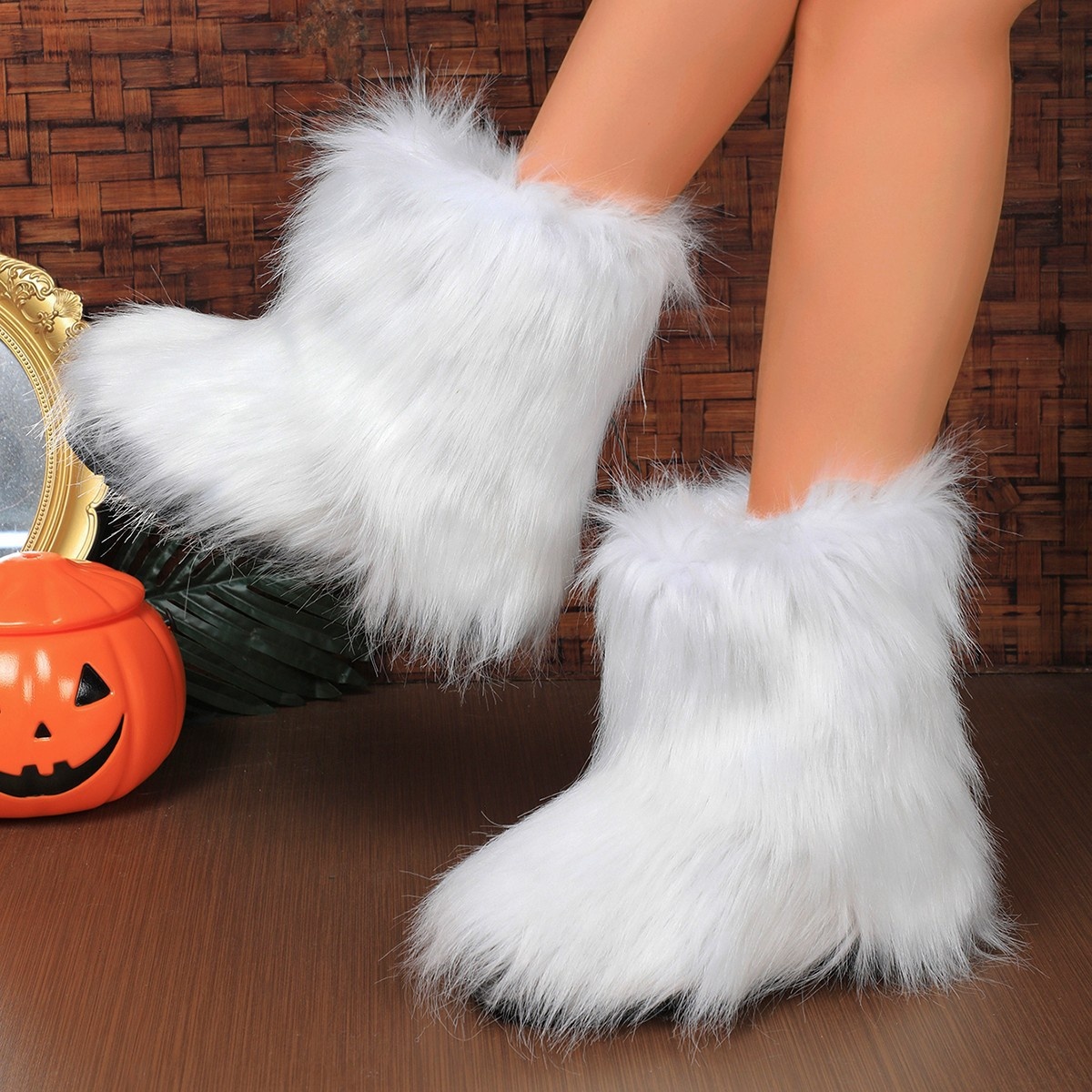 Faux Fur Winter Boots