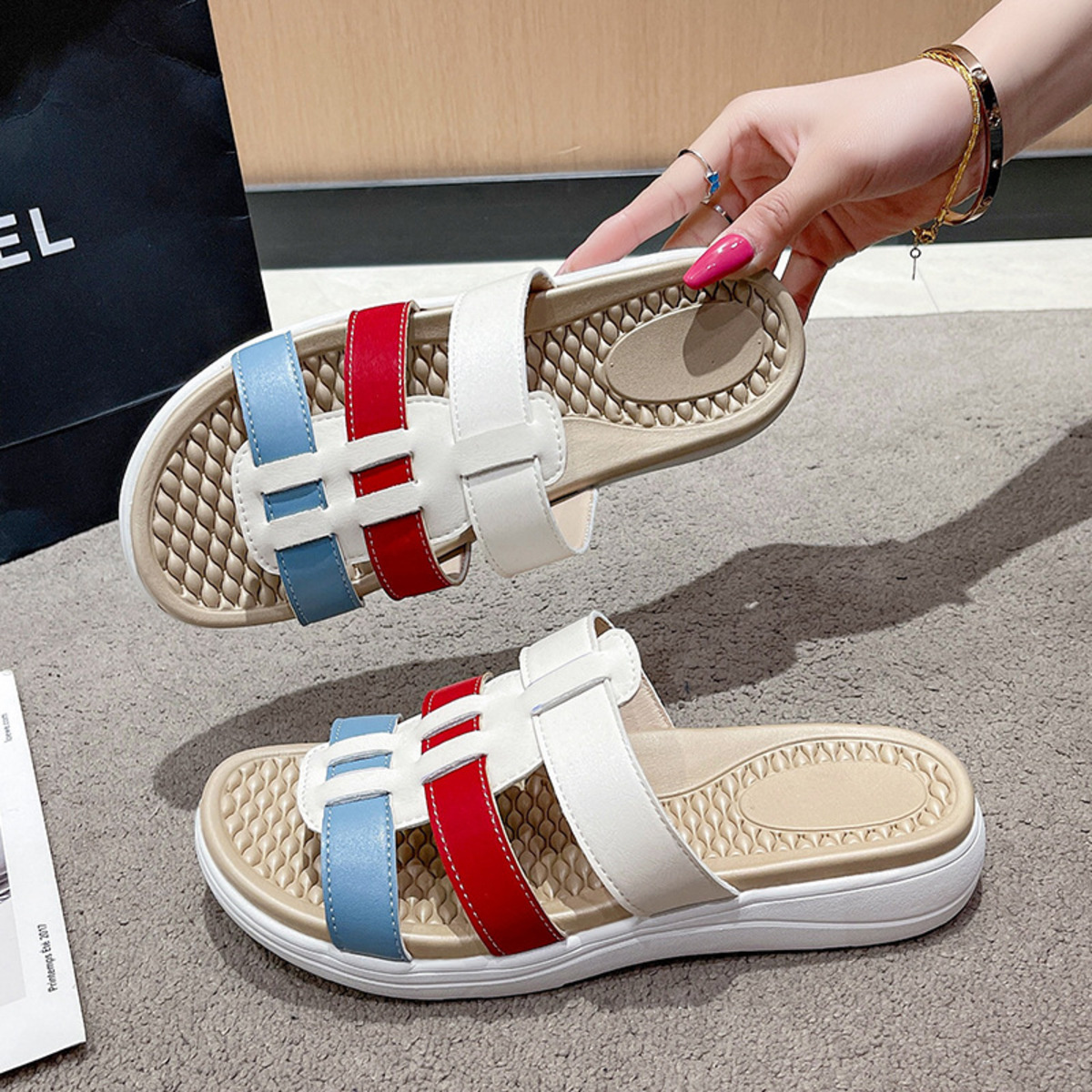 Open Toe Platform Sandals