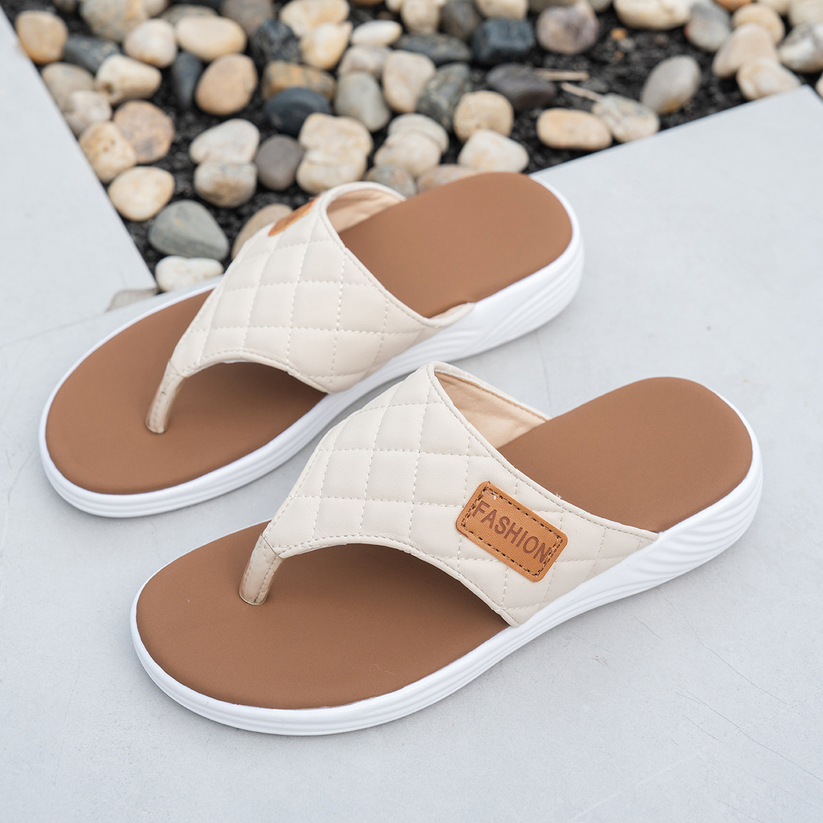 Toe Post Platform Sandals