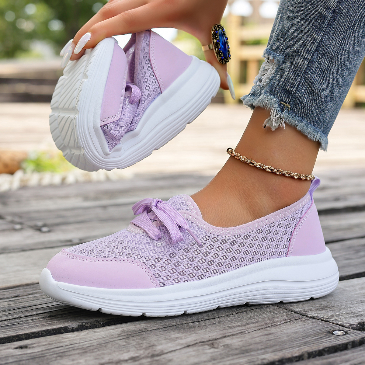 Breathable Mesh Sneakers