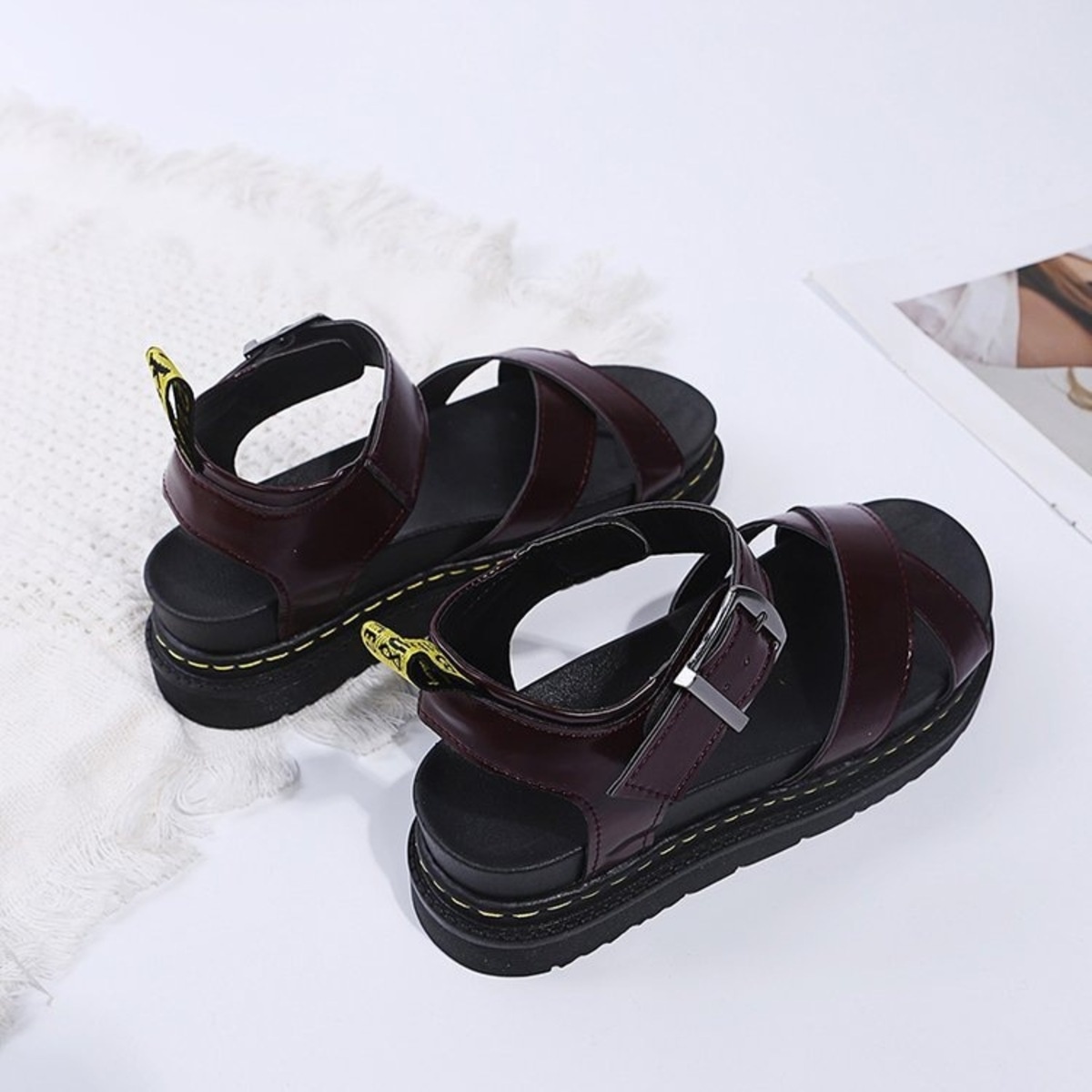 Open Toe Platform Sandals