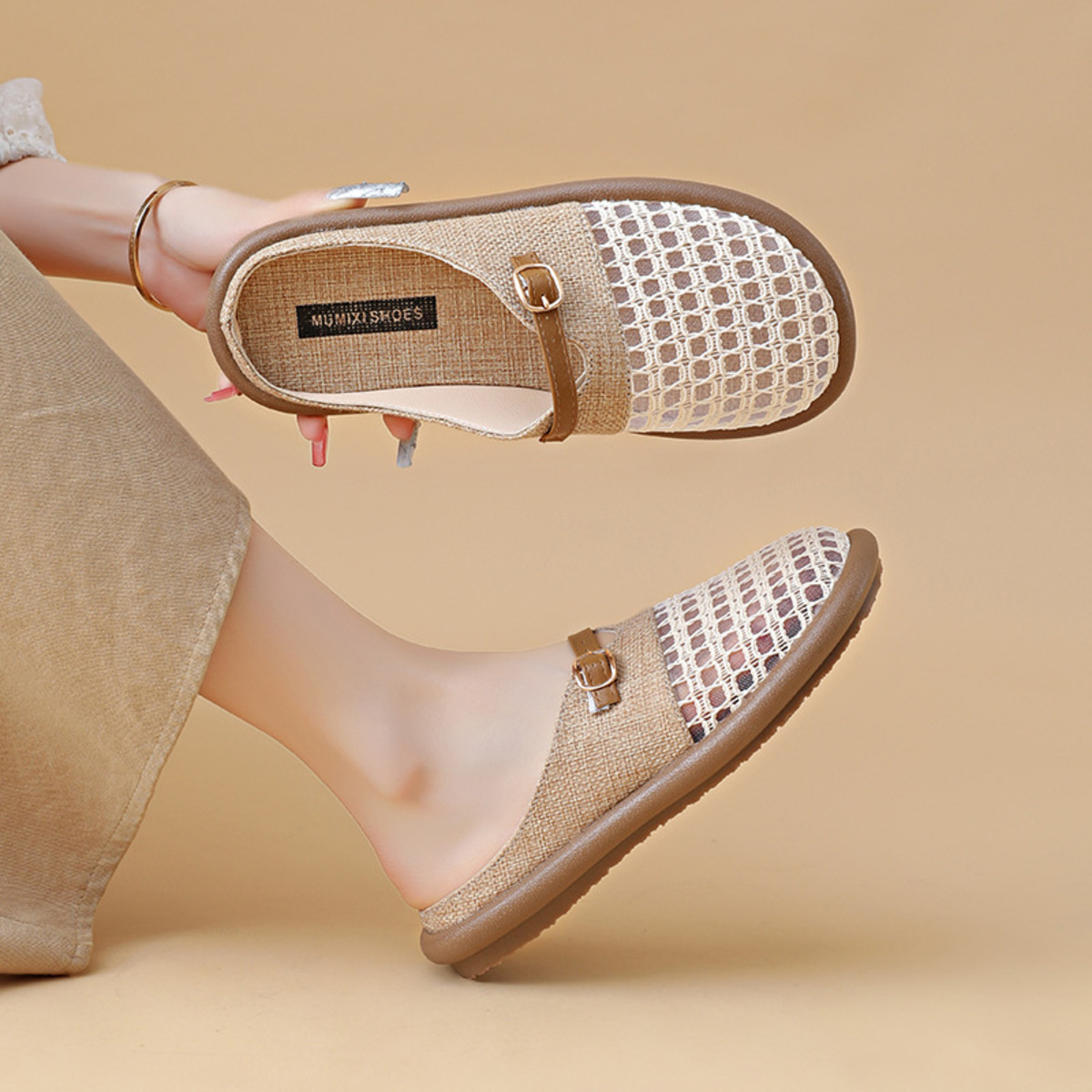 Breathable Woven Sandals