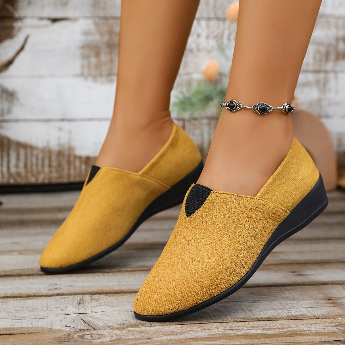 Breathable Mesh Slip-On Loafers