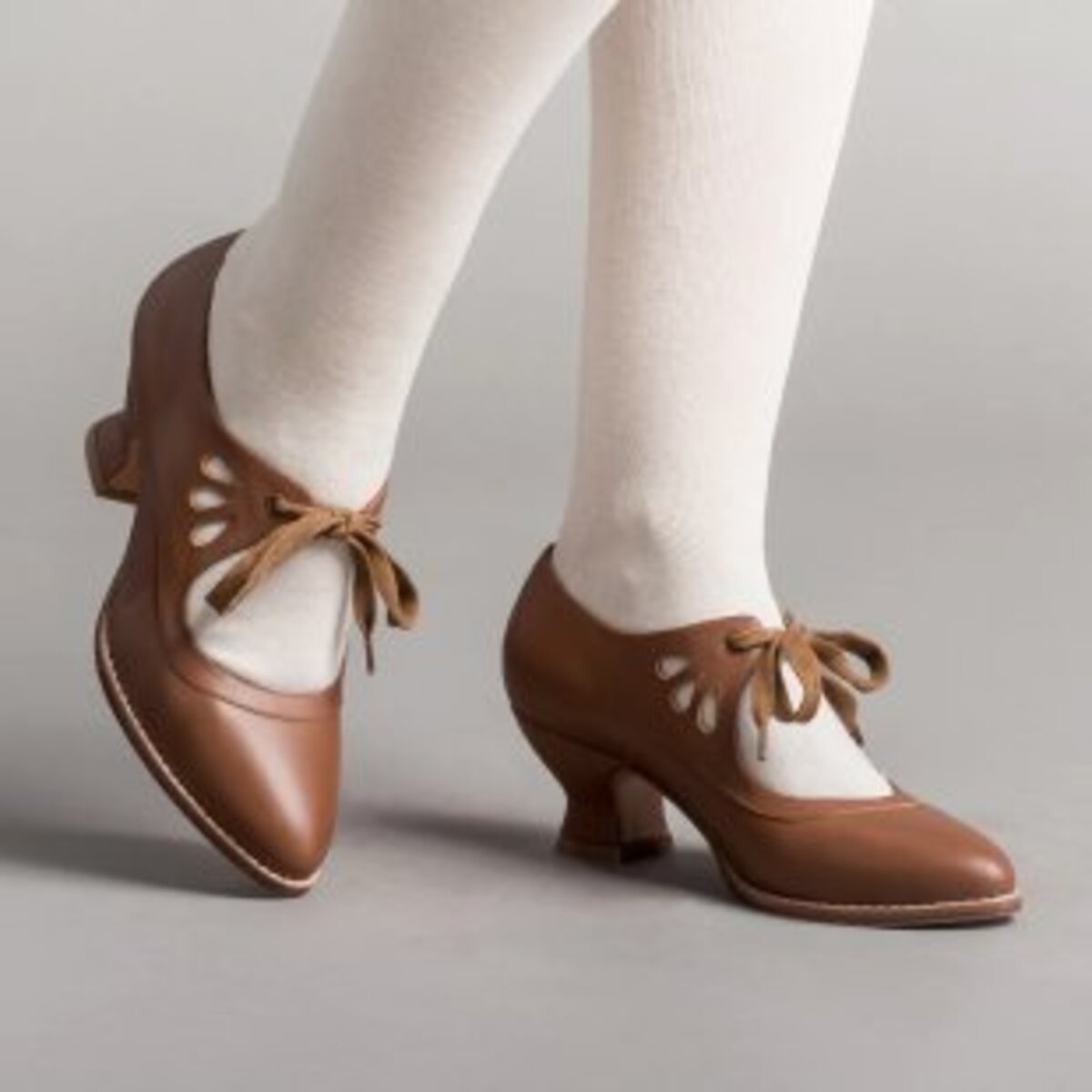 Point Toe Block Heel Shoes
