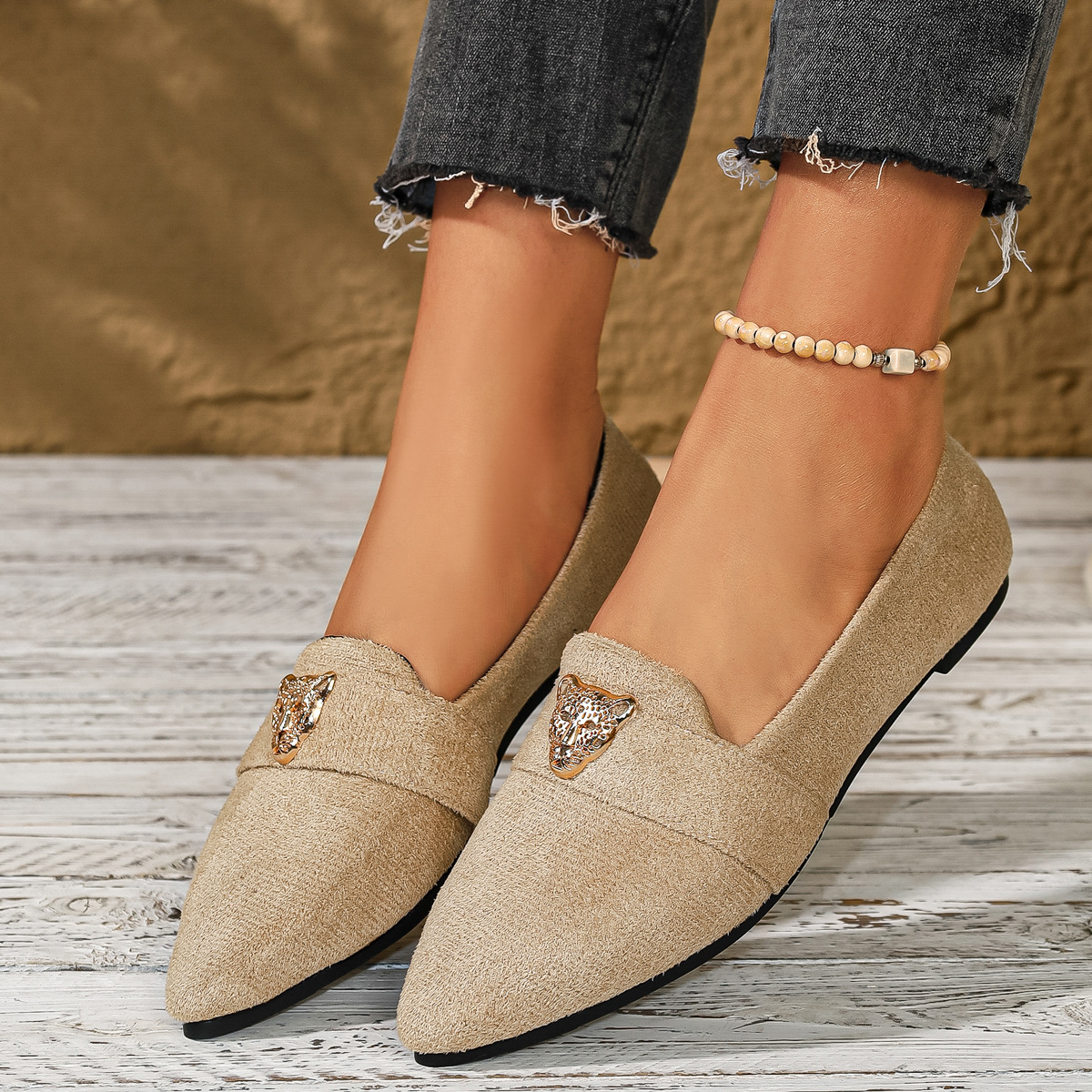 Point Toe Slip-Ons