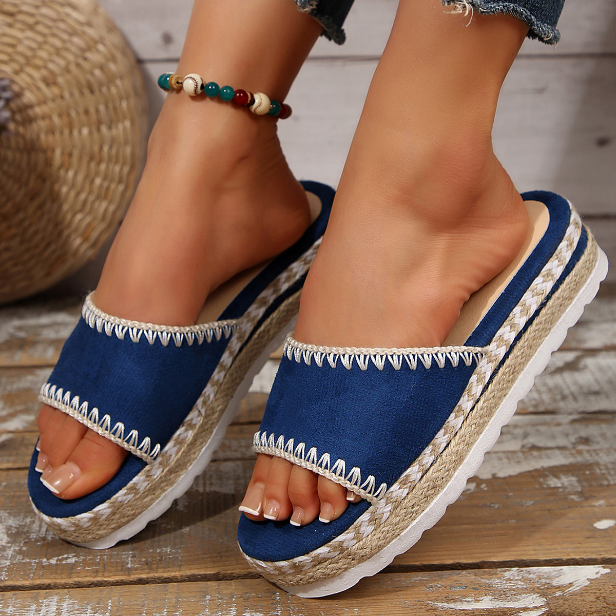 Open Toe Platform Sandals