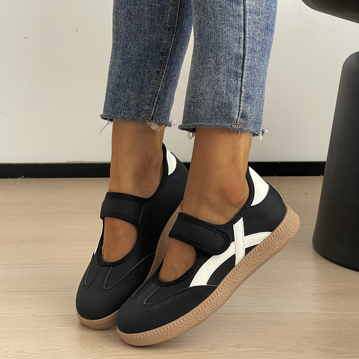 Round Toe Slip-Ons