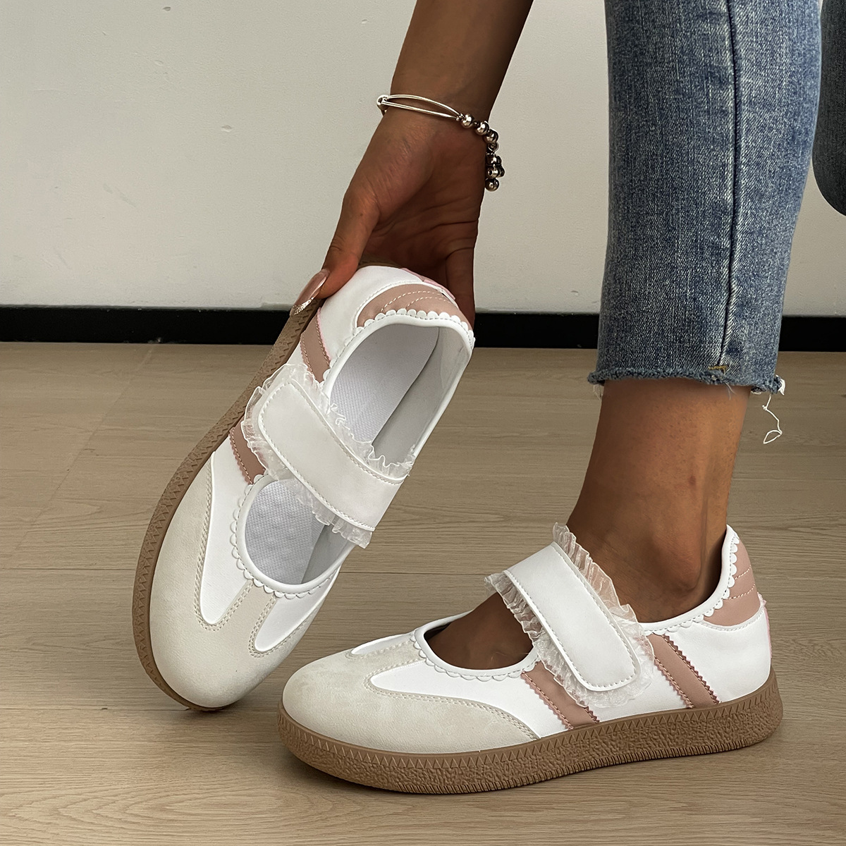 Round Toe Slip-Ons