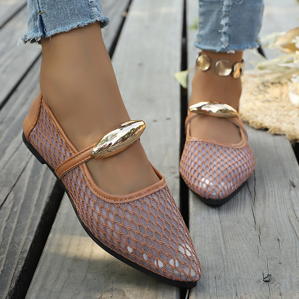 Point Toe Slip-Ons