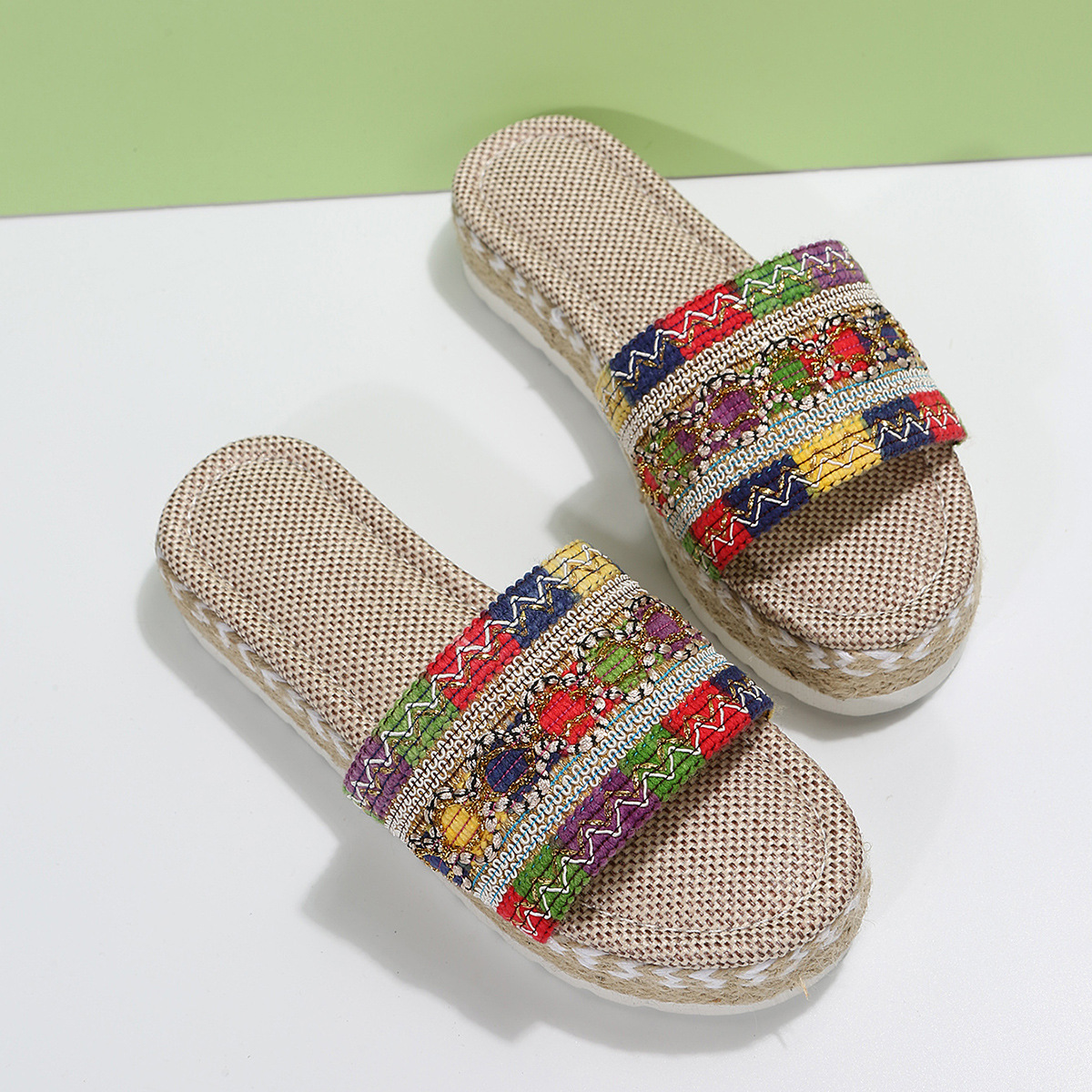 Open Toe Platform Sandals