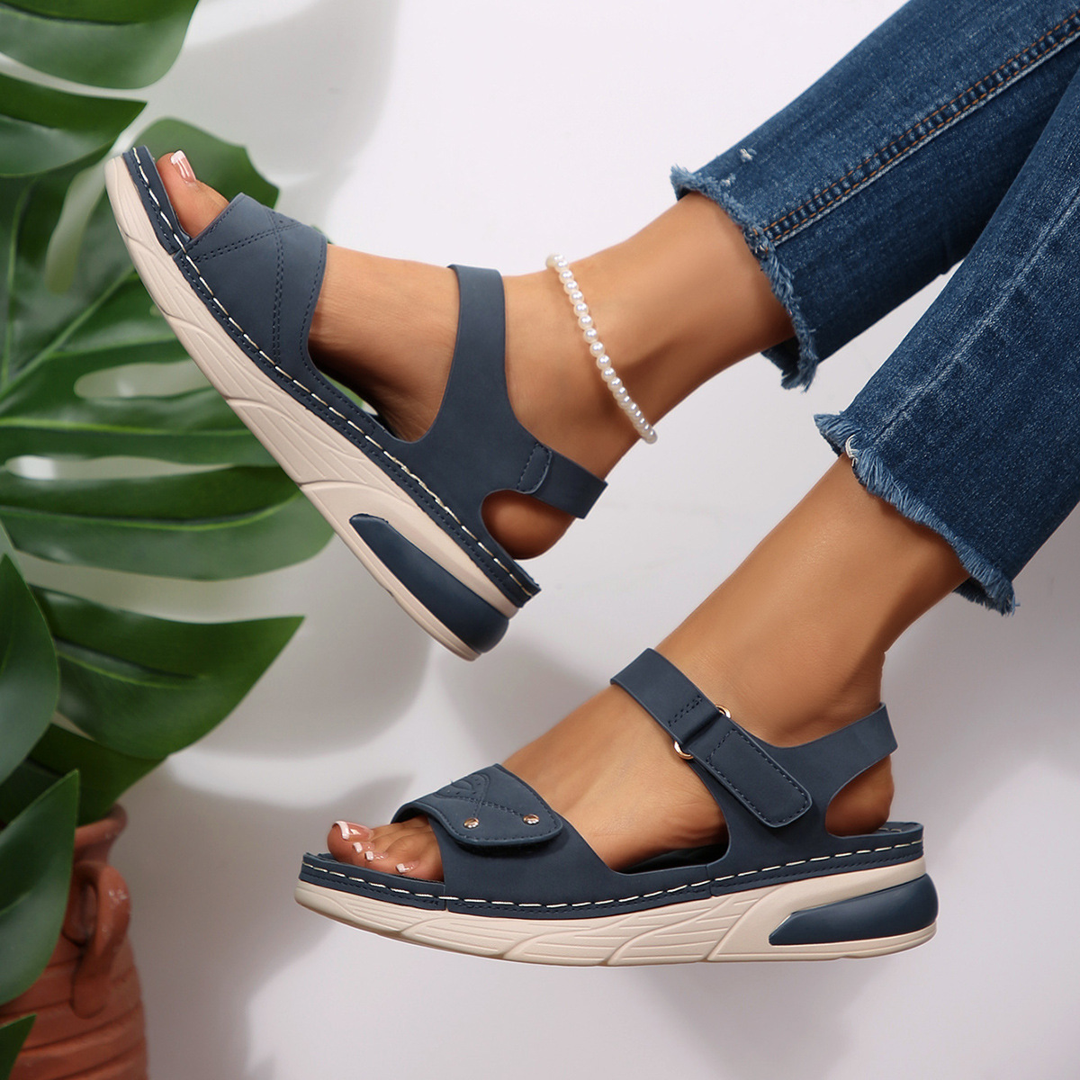 Open Toe Platform Sandals