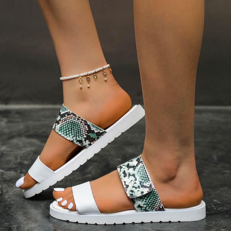 Open Toe Flats Sandals