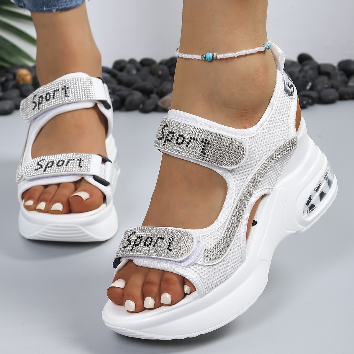 Open Toe Platform Sandals