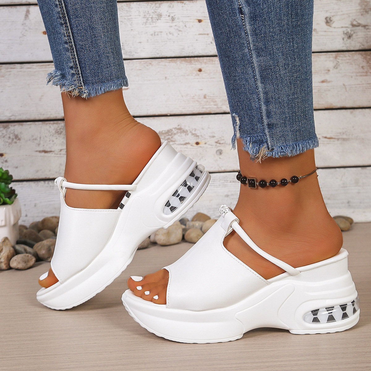 Open Toe Platform Sandals