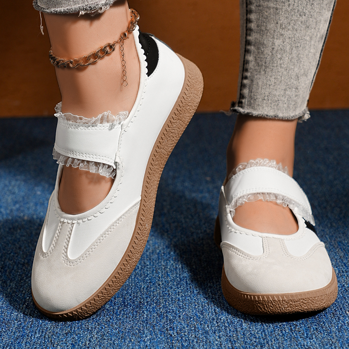 Round Toe Slip-Ons