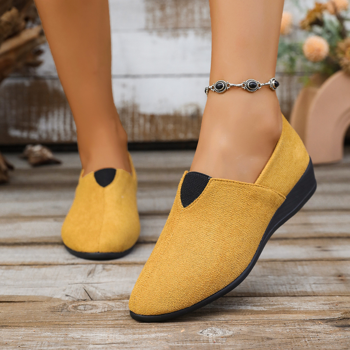 Breathable Mesh Slip-On Loafers