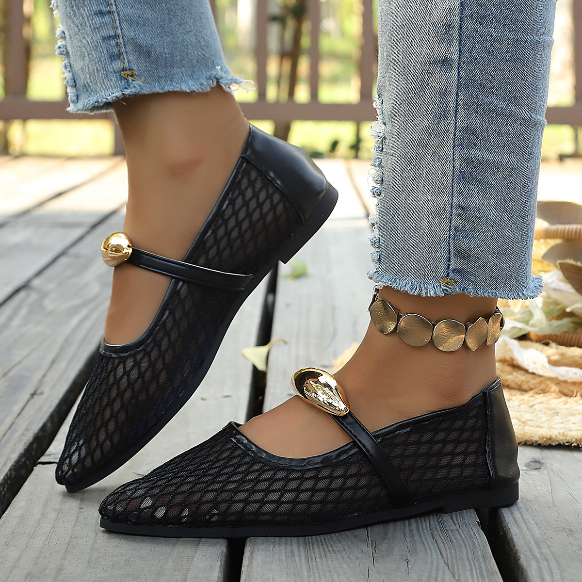 Point Toe Slip-Ons