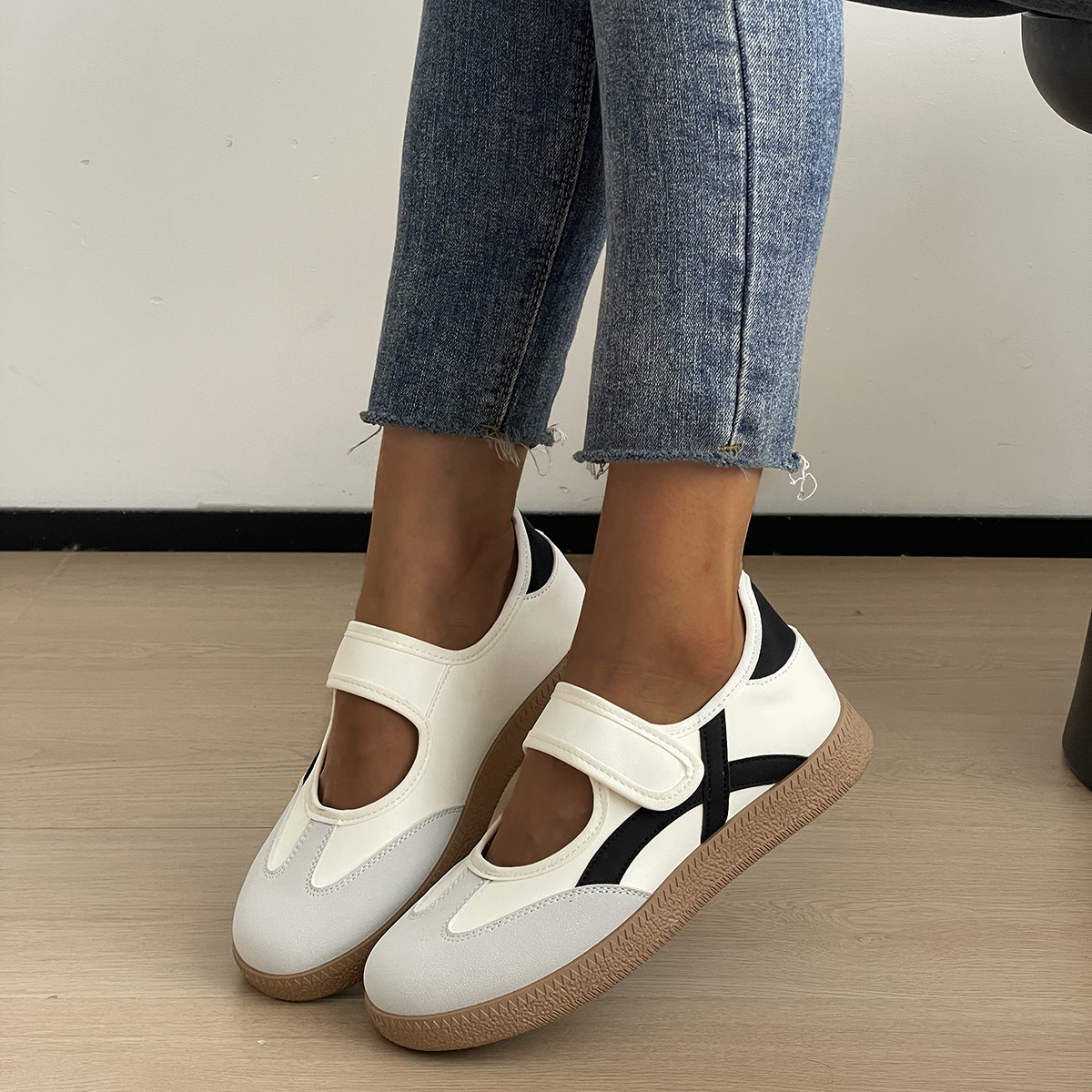 Round Toe Slip-Ons
