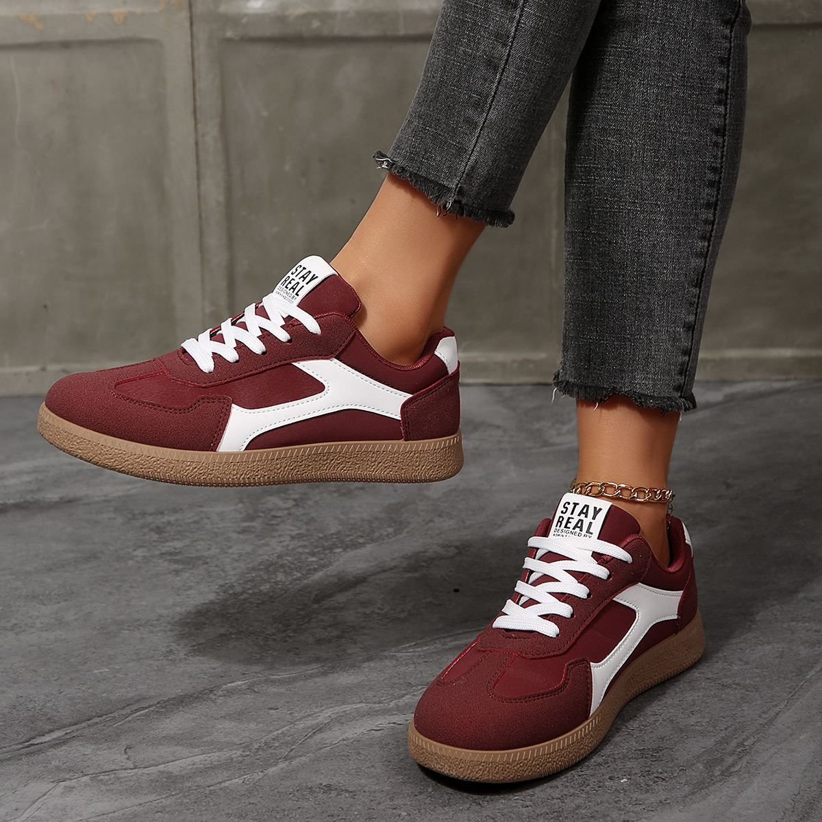 Round Toe Flats Sneakers