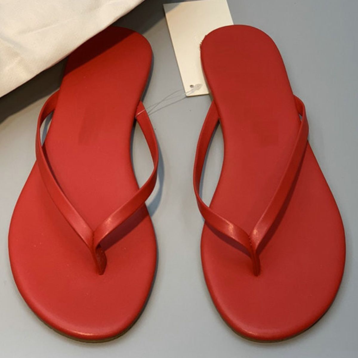 Toe Post Flats Sandals