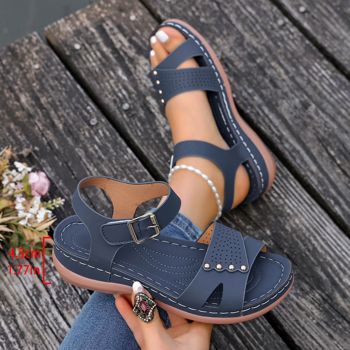 Open Toe Platform Sandals
