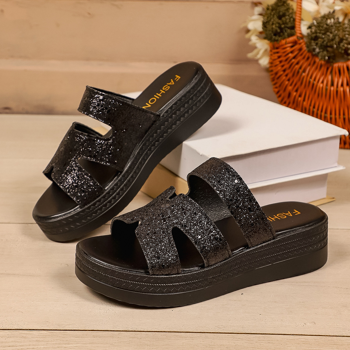 Open Toe Platform Sandals