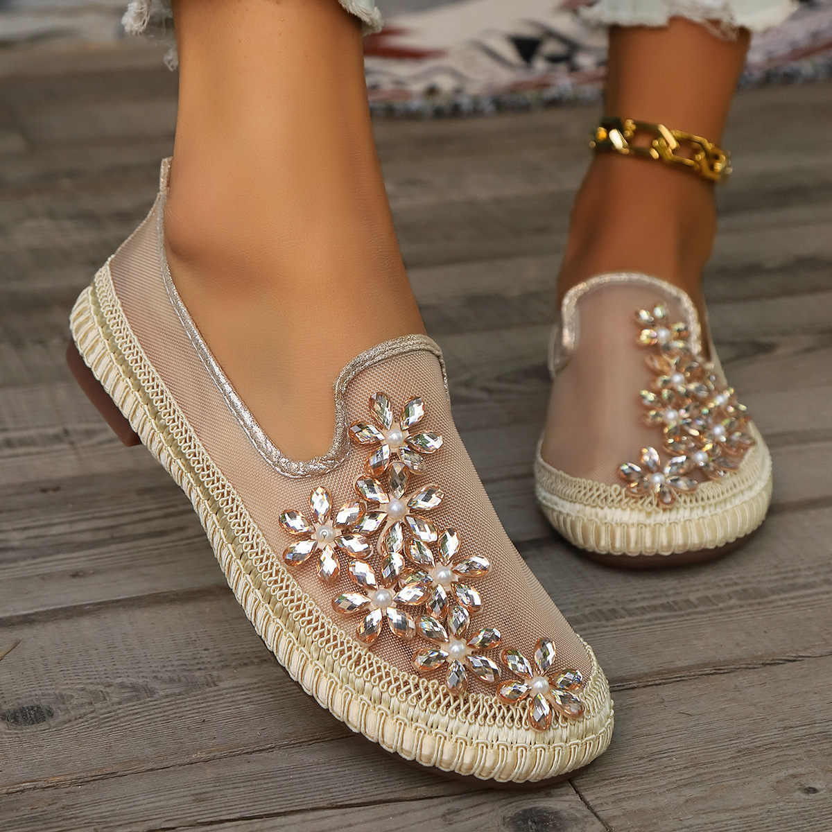 Round Toe Slip-Ons