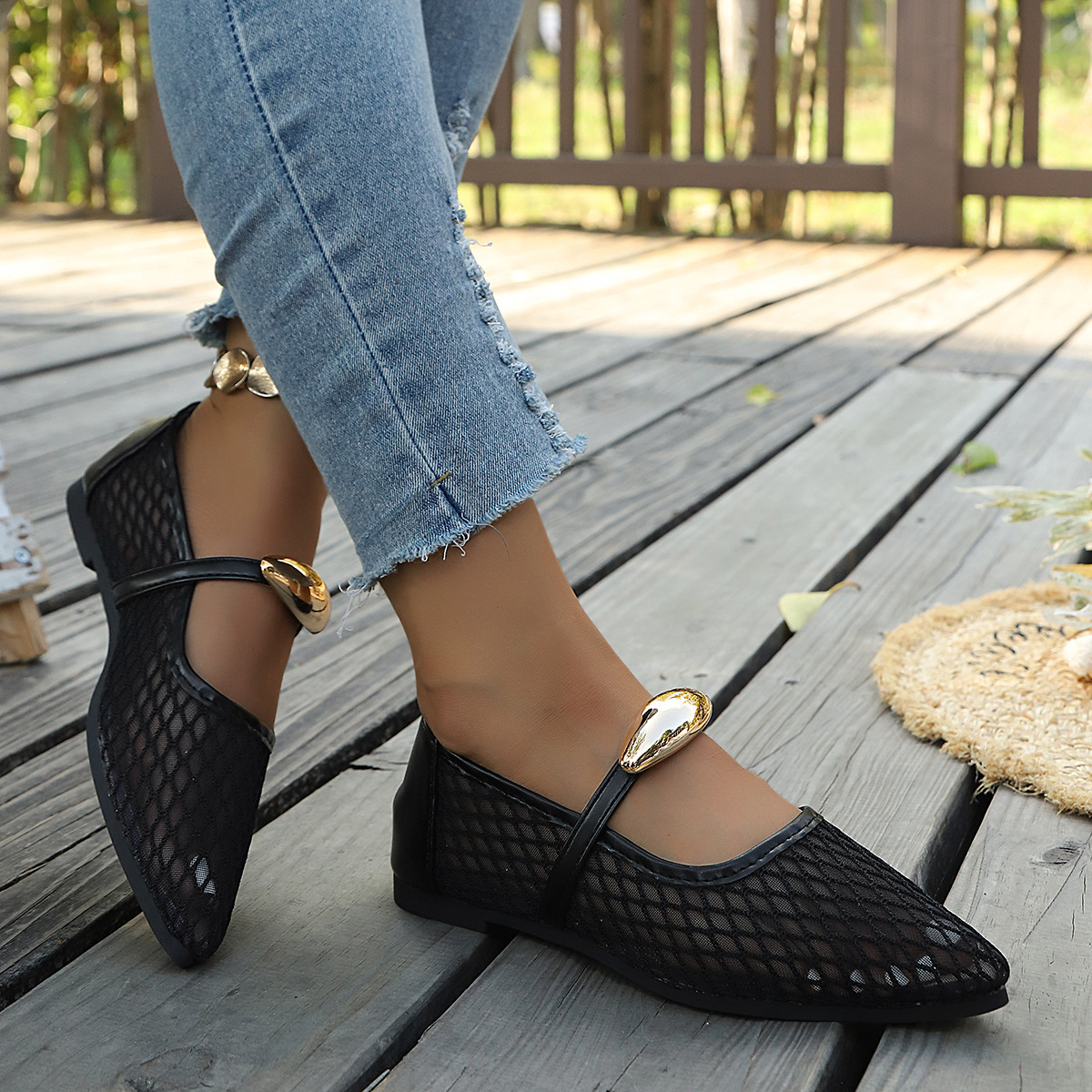 Point Toe Slip-Ons