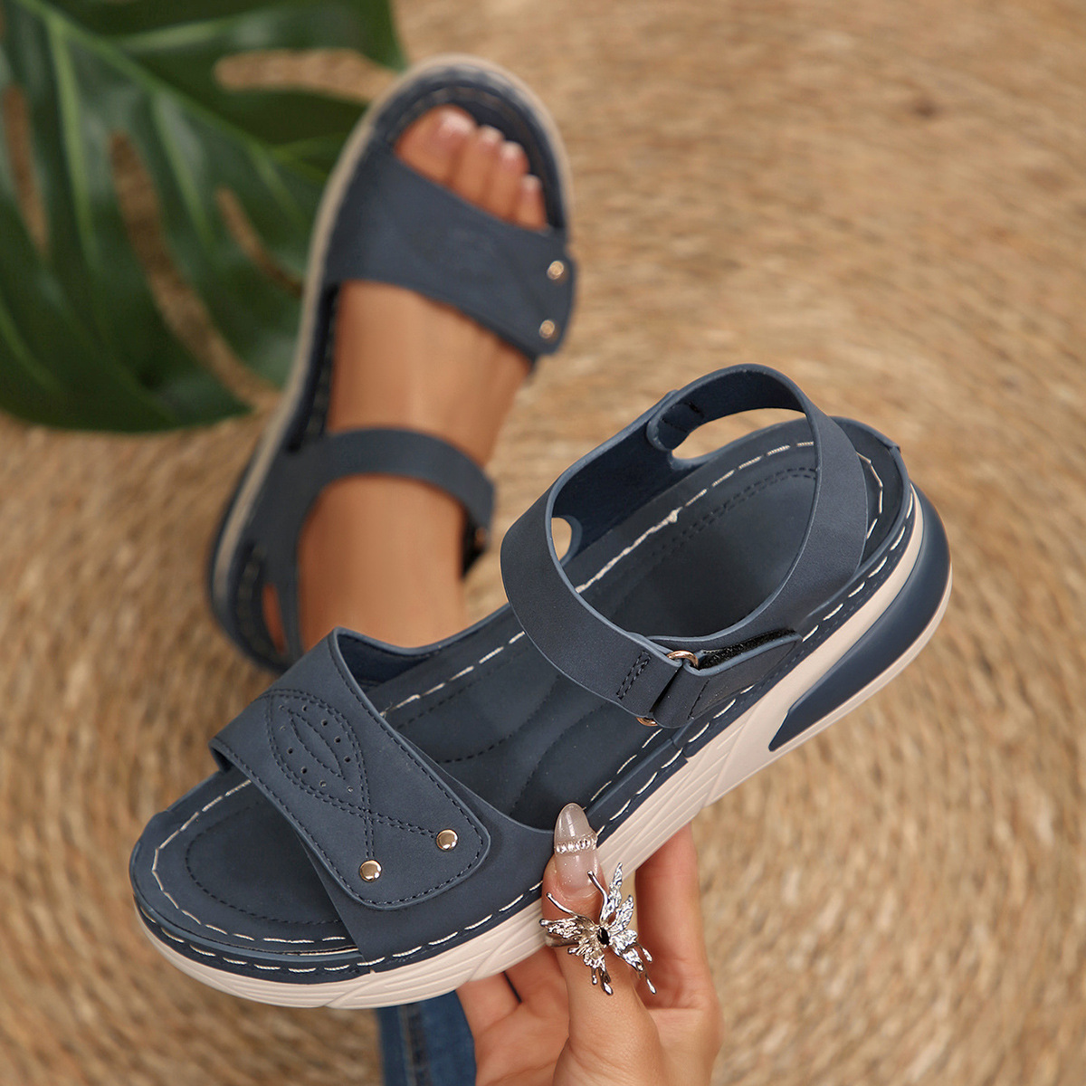 Open Toe Platform Sandals