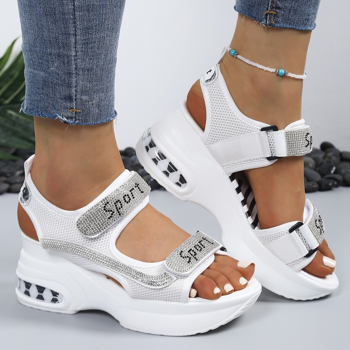 Open Toe Platform Sandals