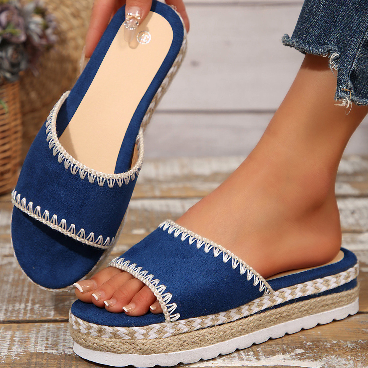 Open Toe Platform Sandals