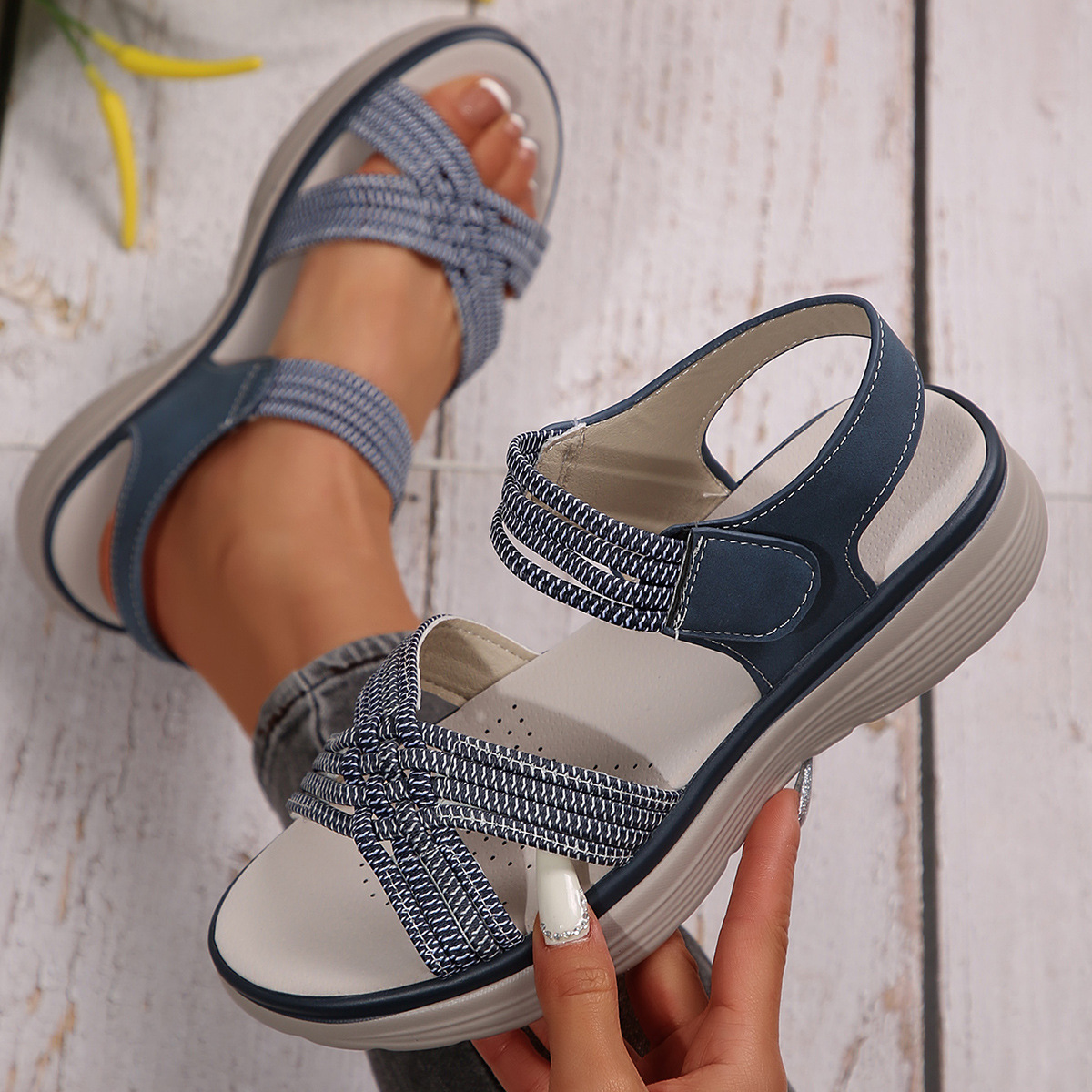 Open Toe Platform Sandals