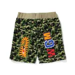 BAPE Shark ABC Collaboration Camouflage Shorts
