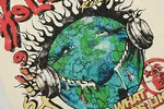 Hellstar Studios Heaven on Earth Short Sleeve Tee Shirt Cream