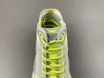 Christian Dior running shoes, grey fluorescent green