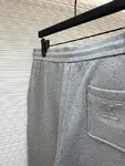 LOUIS VUITTON Stand Collar Embossed Letter Trousers