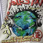 Hellstar Studios Heaven on Earth Short Sleeve Tee Shirt Cream