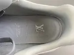 Louis Vuitton LV trainer, white-grey-brown