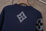LV Intarsia Crew-Neck Wool Sweater