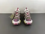Off-White 24 Three-Arrow Hiking Platform Chunky Shoes, Pink, Black, Military Green