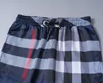 BUR*BERRY 2025 New Classic Plaid Print Beach Shorts