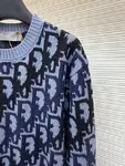 Dior Oblique Gradient Jacquard Sweater