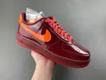 Nike Air Force 1 Low 'Patent Leather Dark Team Red'“  IO4489-601